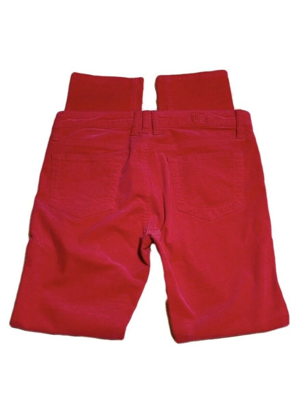 KUT from the Kloth Womens Red Corduroy Pants Size 6 - Picture 2 of 12